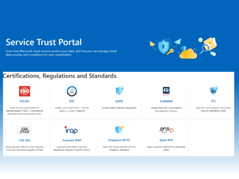 Service Trust Portal