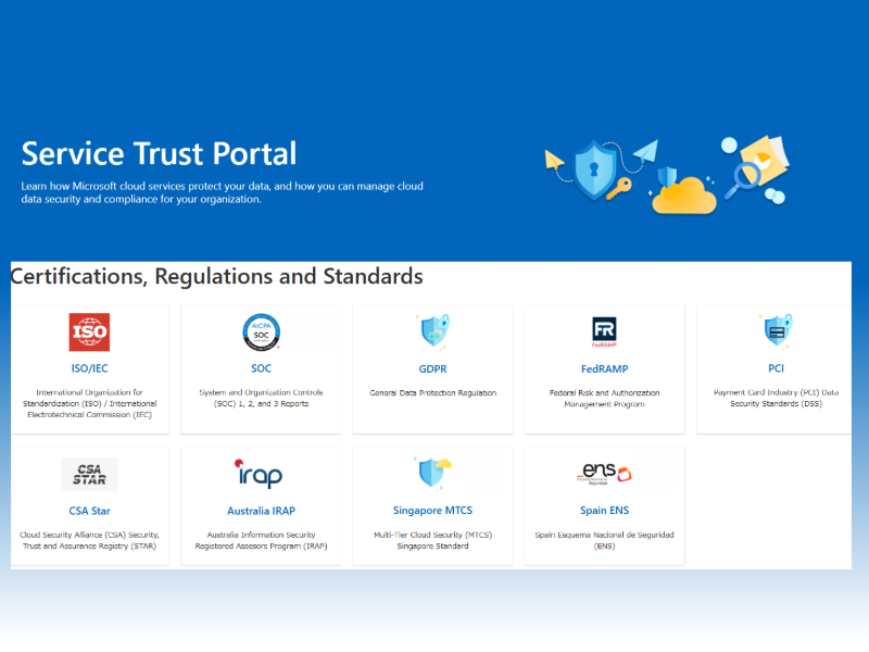 Service Trust Portal