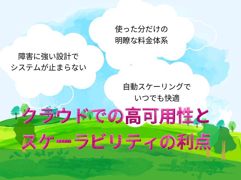 クラウドでの信頼性と予測可能性の利点について