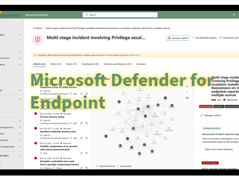 Microsoft Defender for Endpoint について - OPPORTUNITY