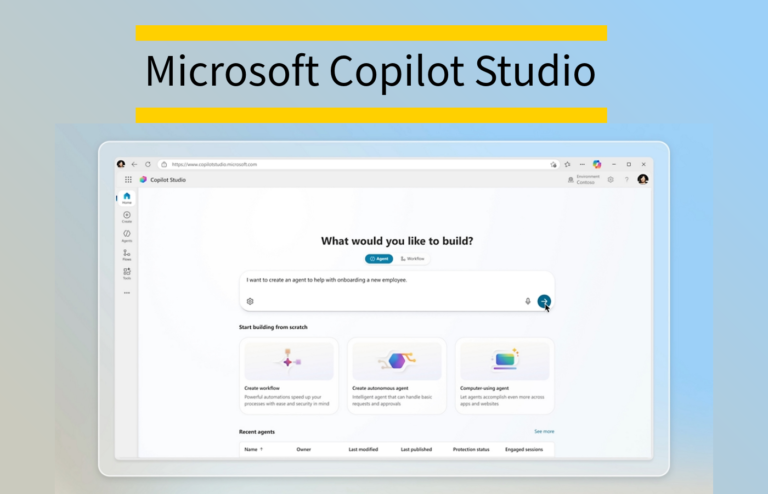 Microsoft Copilot Stutio